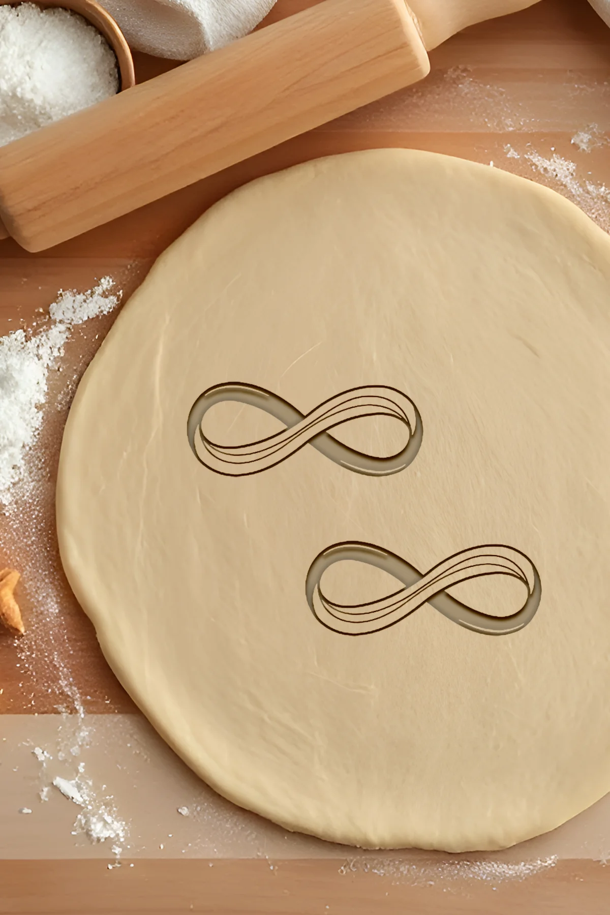 Infinity Cookie Cutter, Biscuit Cutter 3d model
