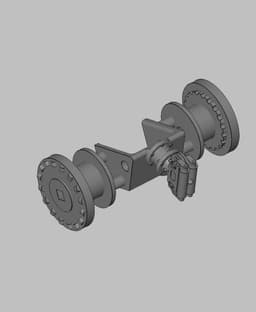 Northwest 25D Fairlead drum set.stl 3d model