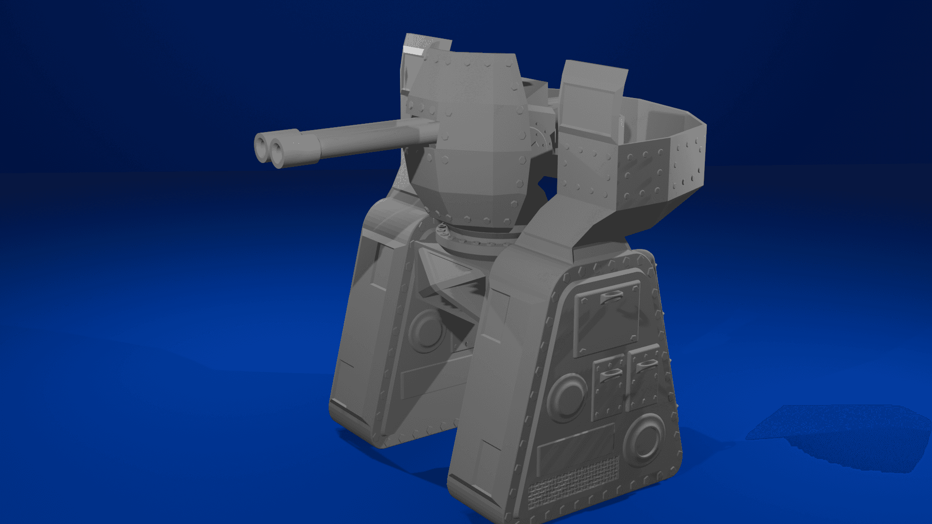 Cannon Miniature 3d model