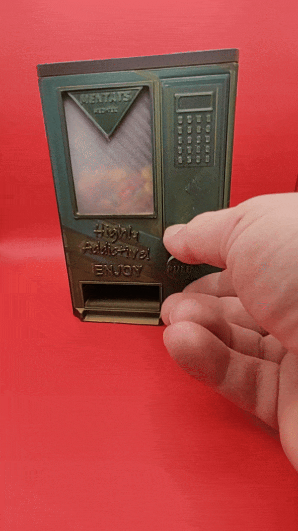 Fallout Mentats Vending Machine Candy Dispenser  3d model