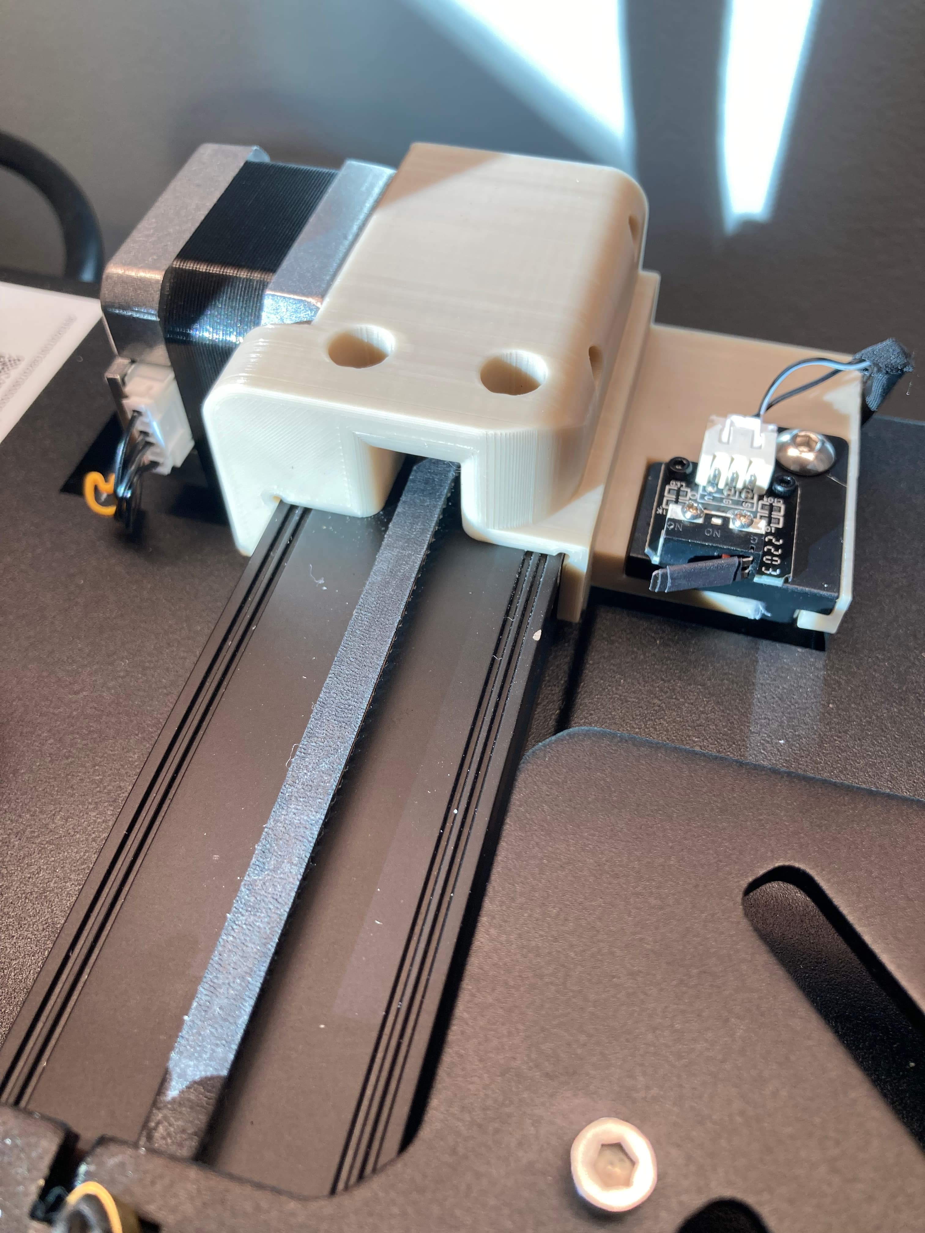 Ender 3 S1 Y-Axis Silent Stepper Motor Mount 3d model