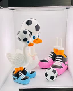Soccer Ball Hat Goose Gear for Porch Goose 3d model