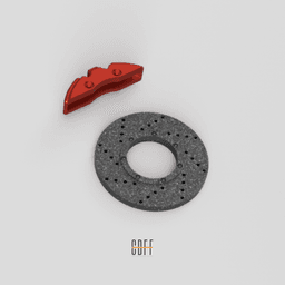 HONDA NSX TAMIYA WHEELS AND DISC 3d model