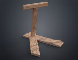 Shield Saw Stand - Doom The Dark Ages 3d model