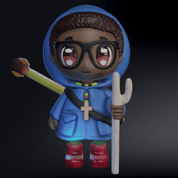 Sky The Vatican Mascot, Caelum The lightsworn 3d model