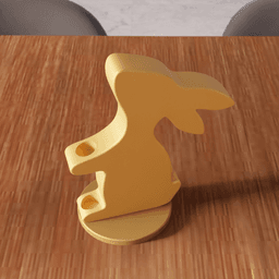Easter Bunny Floral Stand 3d model