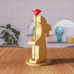 Easter Bunny Floral Stand 3d model