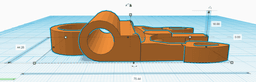 Womo Aufhängung Bett 3d model