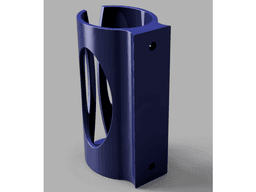 Oral B Toothbrush holder (wall mount) 3d model