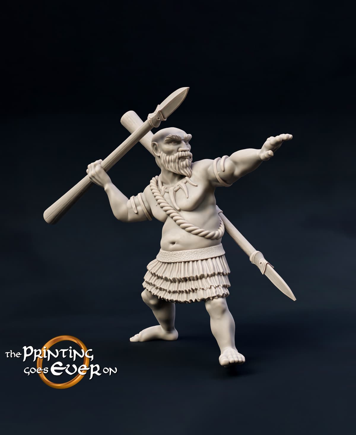 Woodwose Spearman B 3d model