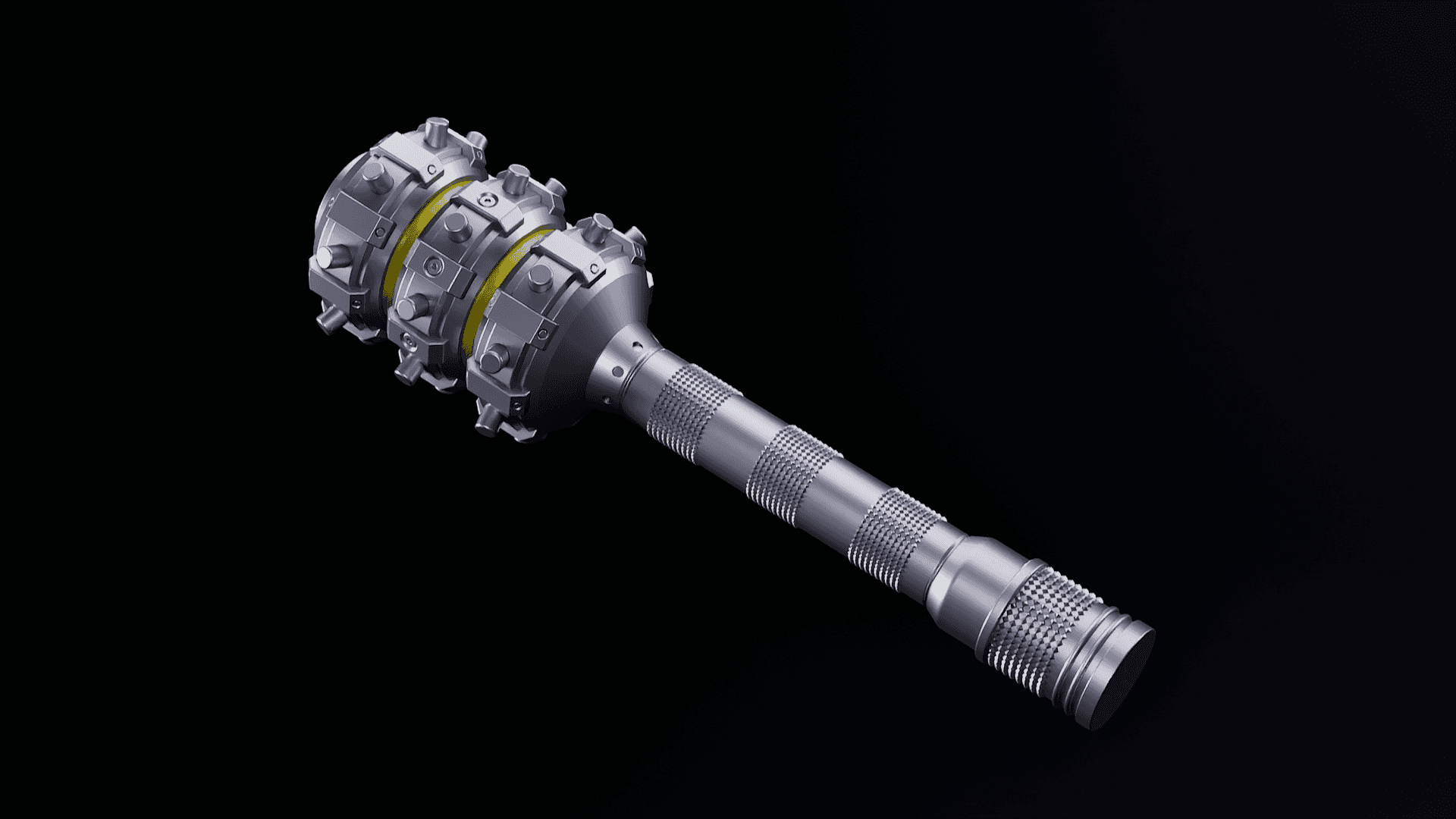 Helldiver grenade 3d model