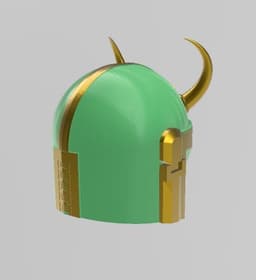 Another Loki Mandalorian Helmet 3d model
