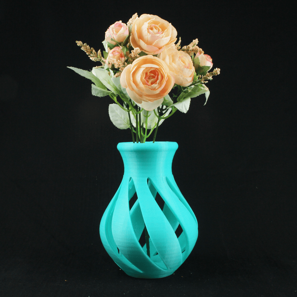 Mia Vase STL 3D Print File, Home Decor Vase for Plants and Flowers, Digital Download 3d model