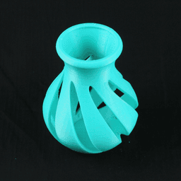 Mia Vase STL 3D Print File, Home Decor Vase for Plants and Flowers, Digital Download 3d model