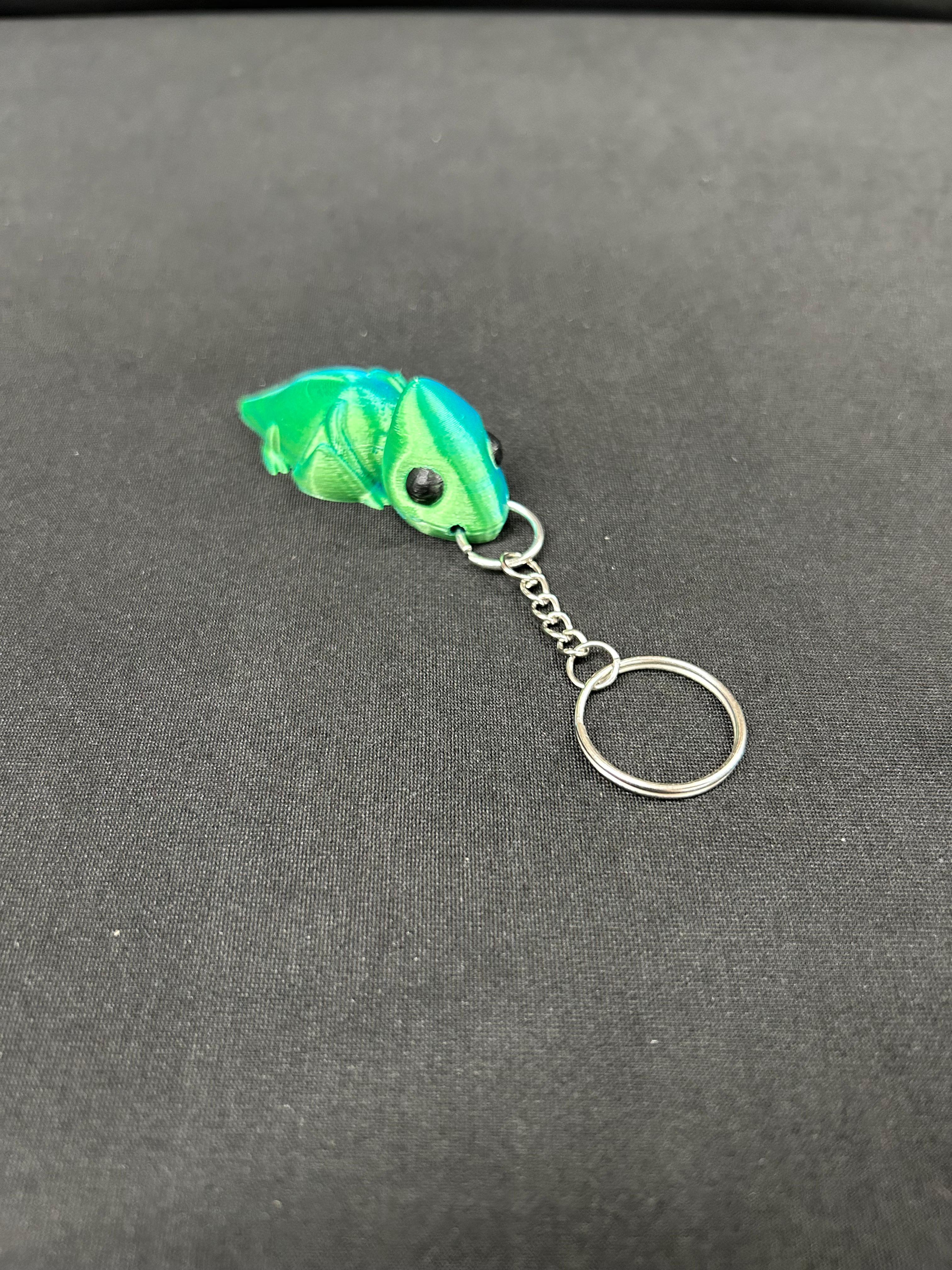 Baby Pterodactyl Keychain 3d model