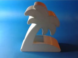 Coconut tree, nestable box 2 (v1) 3d model