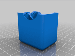 GOPRO waterproof 2x battery case 3d model