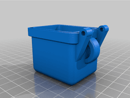 GOPRO waterproof 2x battery case 3d model