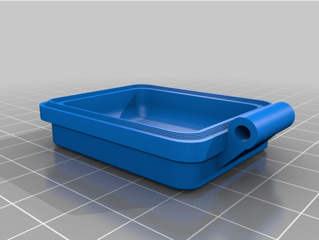 GOPRO waterproof 2x battery case 3d model