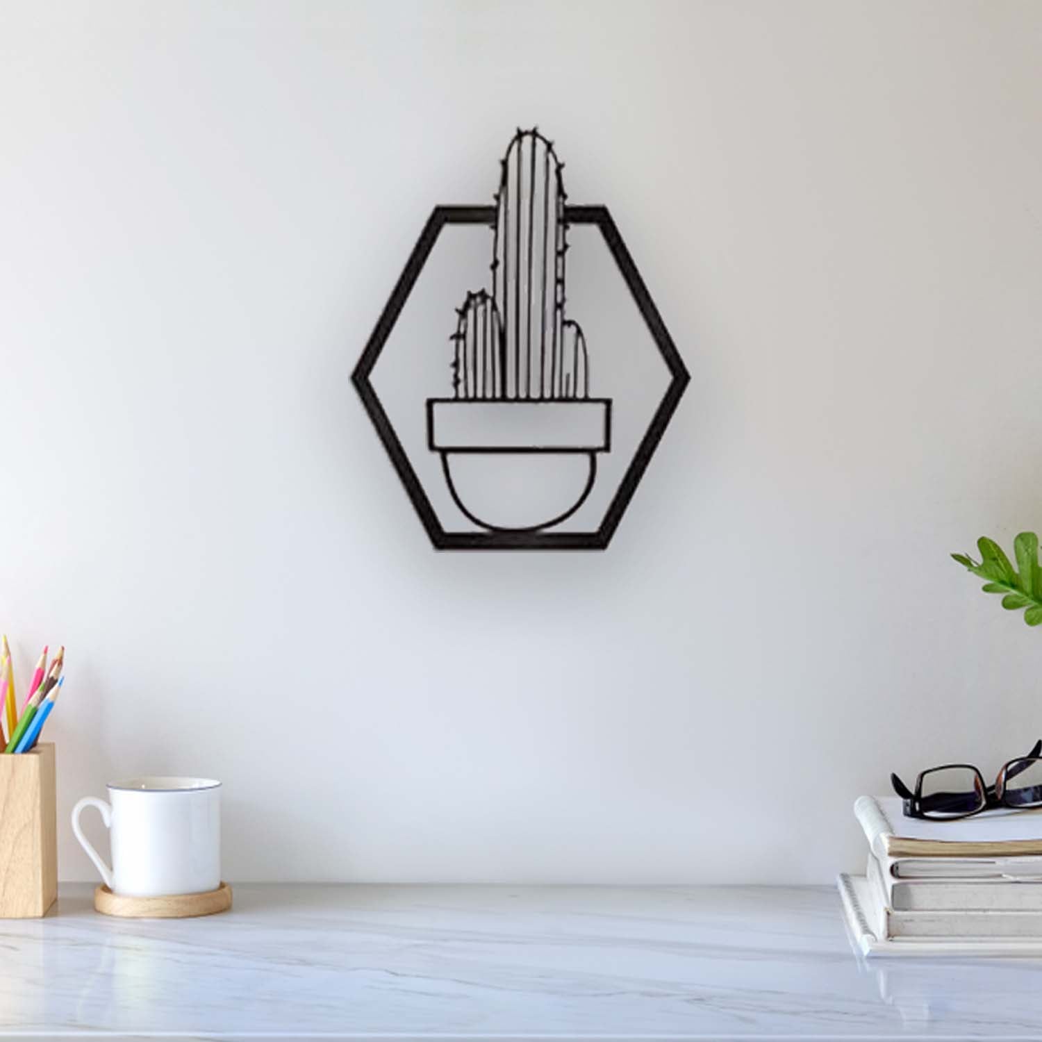 Cactus Wall Art 3d model