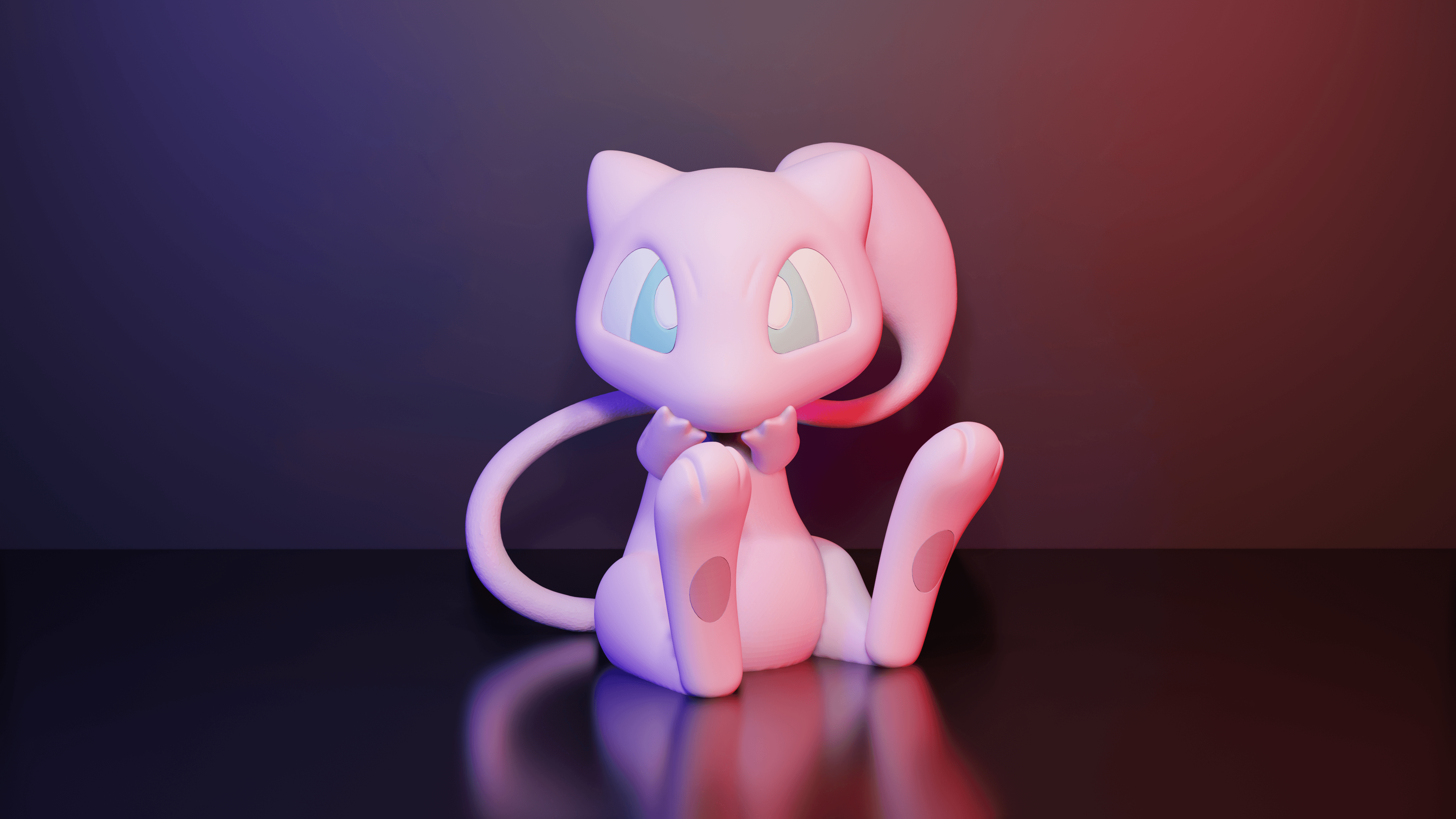 Mew Multiparts +3MF 3d model