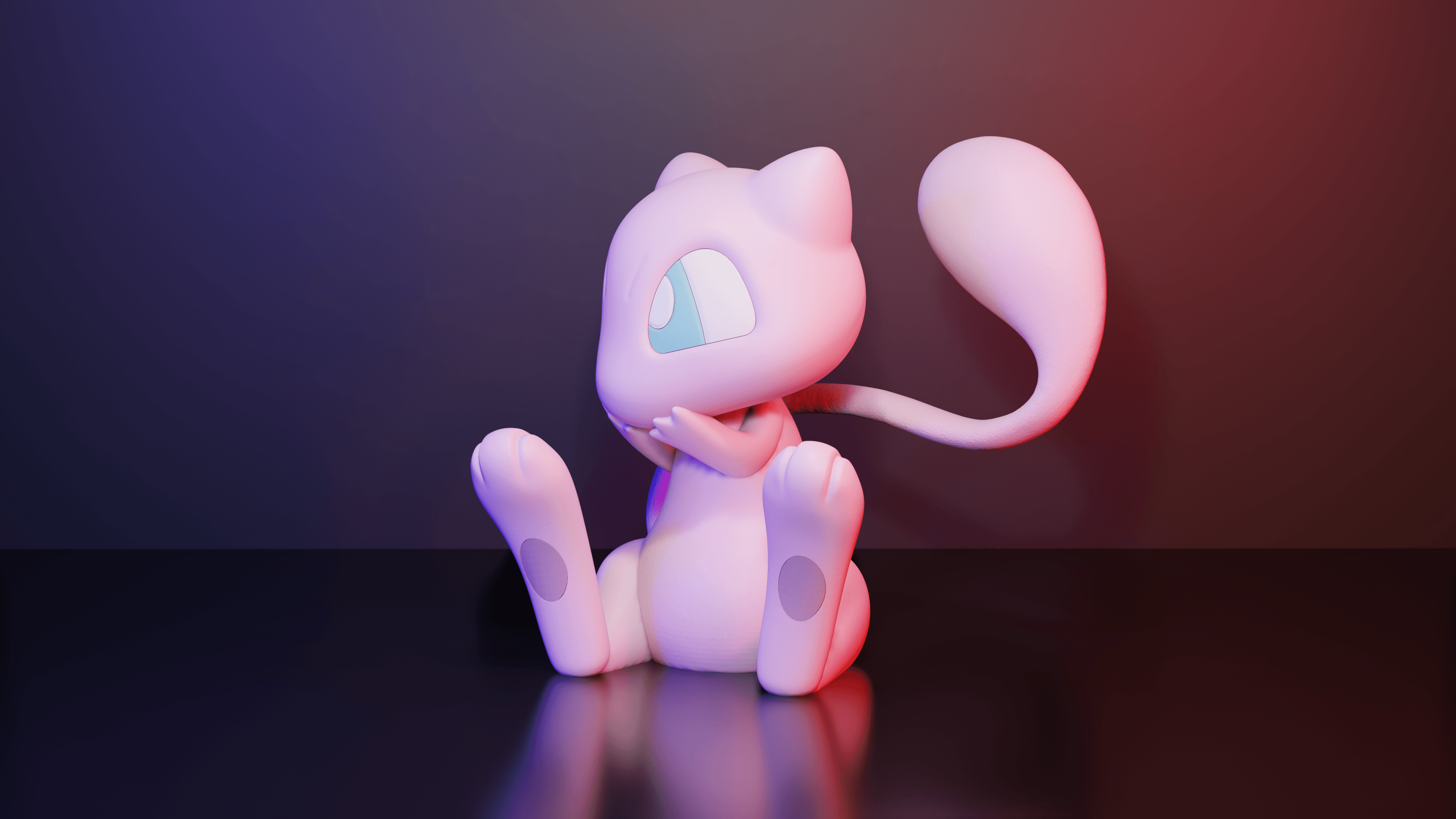 Mew Multiparts +3MF 3d model