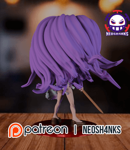 Saeko Busujima Funko style 3d model