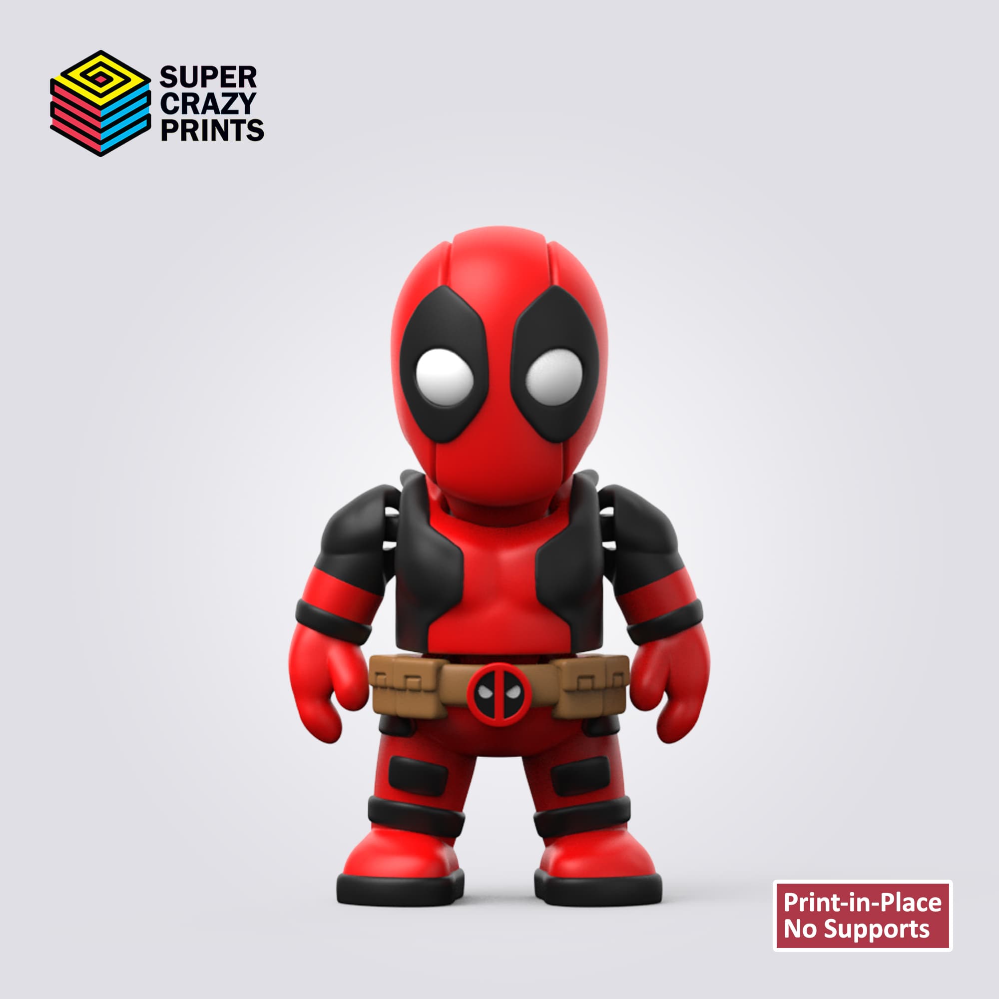 Flexi Deadpool 3d model