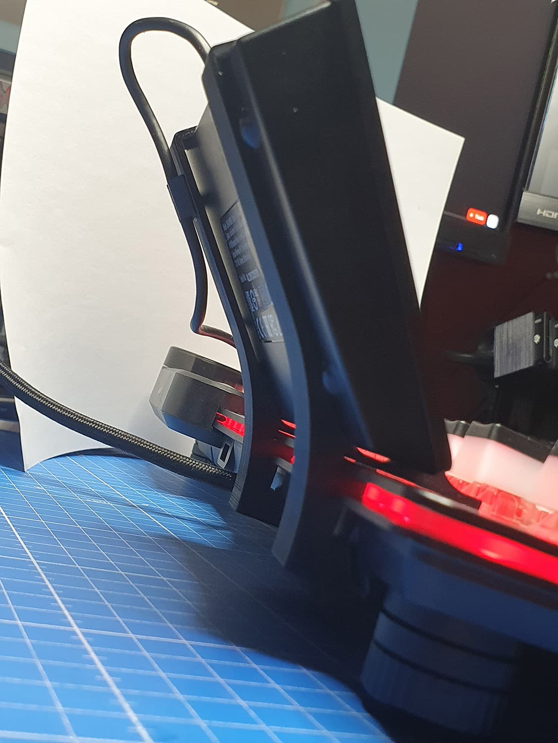 Stream Deck Keyboard Mount (Mountain.gg Everest Keyboard) 3d model