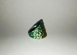 Signet ring the hat & Swirl 3d model