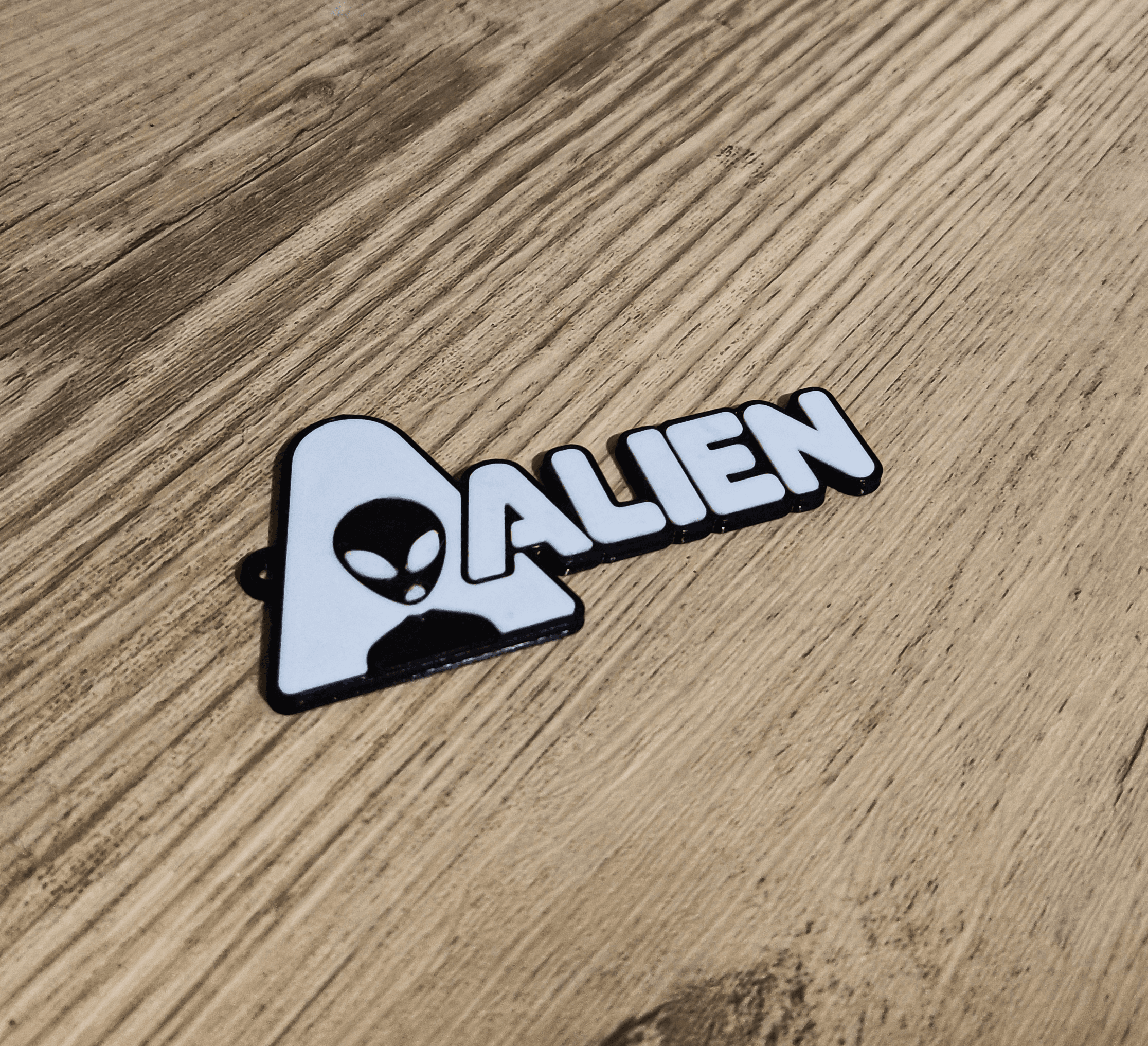 ALIEN KEYCHAIN 3d model