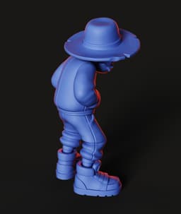 Street Monkey STL | Figurine 3D Print | HighDetail 3d model
