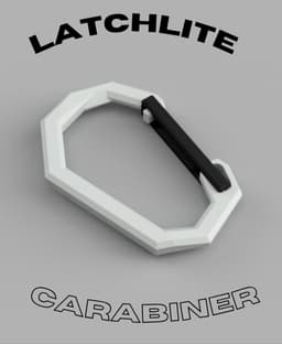 Latchlite Carabiner 3d model
