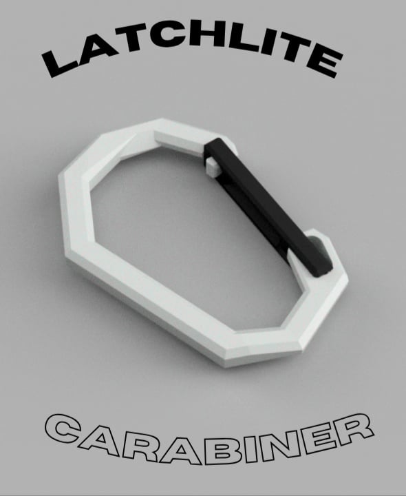 Latchlite Carabiner 3d model
