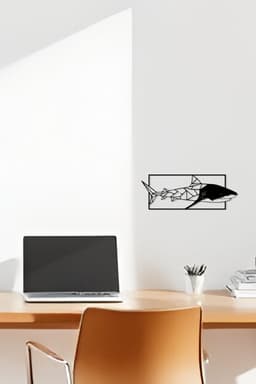 Shark Wall Art, Wall Decor, Home Decor 3d model