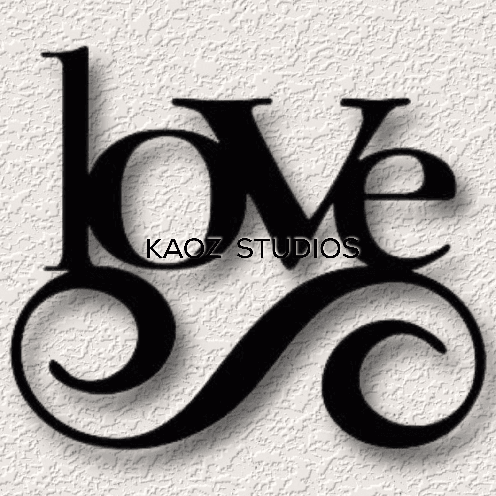 infinite love wall art valentines day wall decor love decoration 3d model
