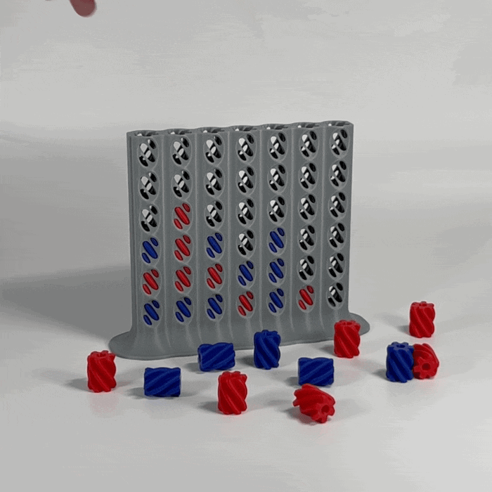 Four in a Row Table Game 3d model