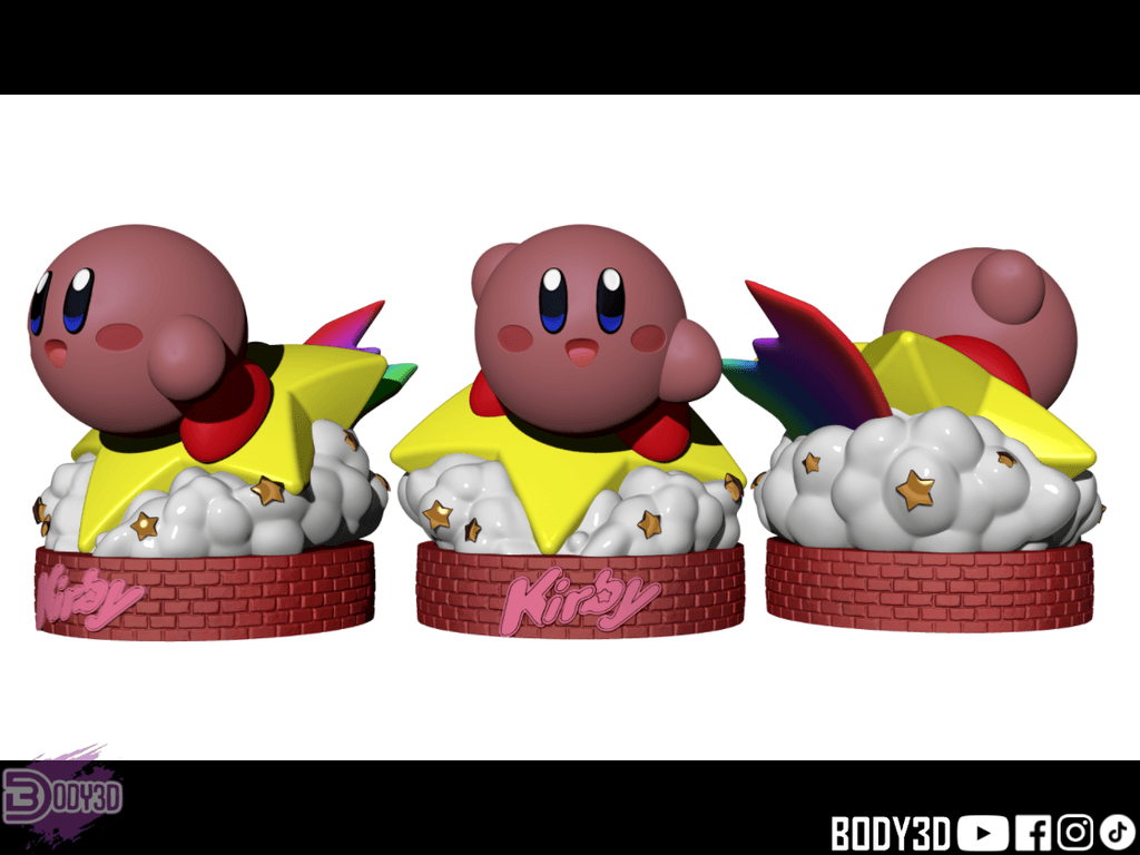 Kirby Star 3d model