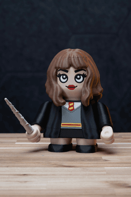 Hermione Chunker - Harry Potter Kit | No Supports, No AMS, No Glue 3d model