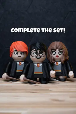 Hermione Chunker - Harry Potter Kit | No Supports, No AMS, No Glue 3d model