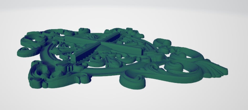 Elemento ornamental 3d model