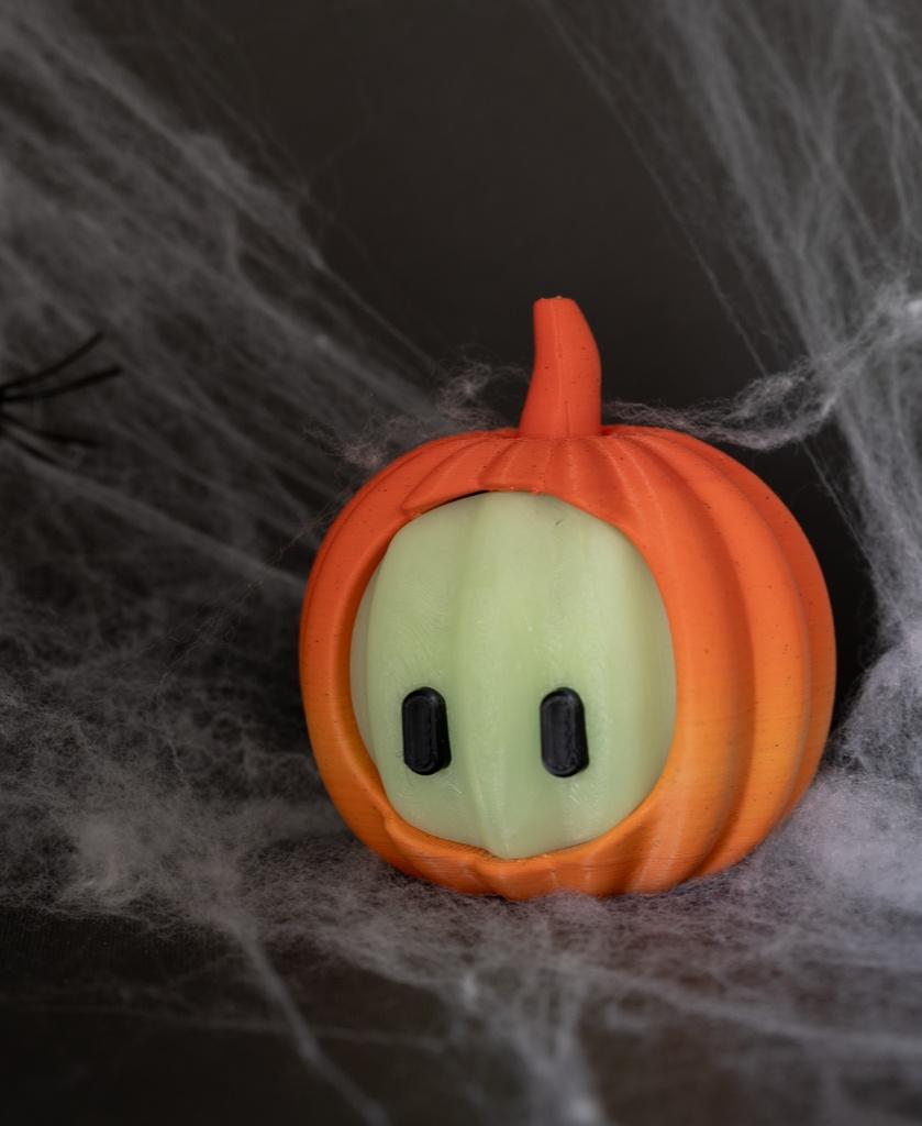 fall guys pumpkin - Printed in Polymaker Polyterra filament and printed on Bambulab P1P and XIC
@thangs3dcontest - 3d model