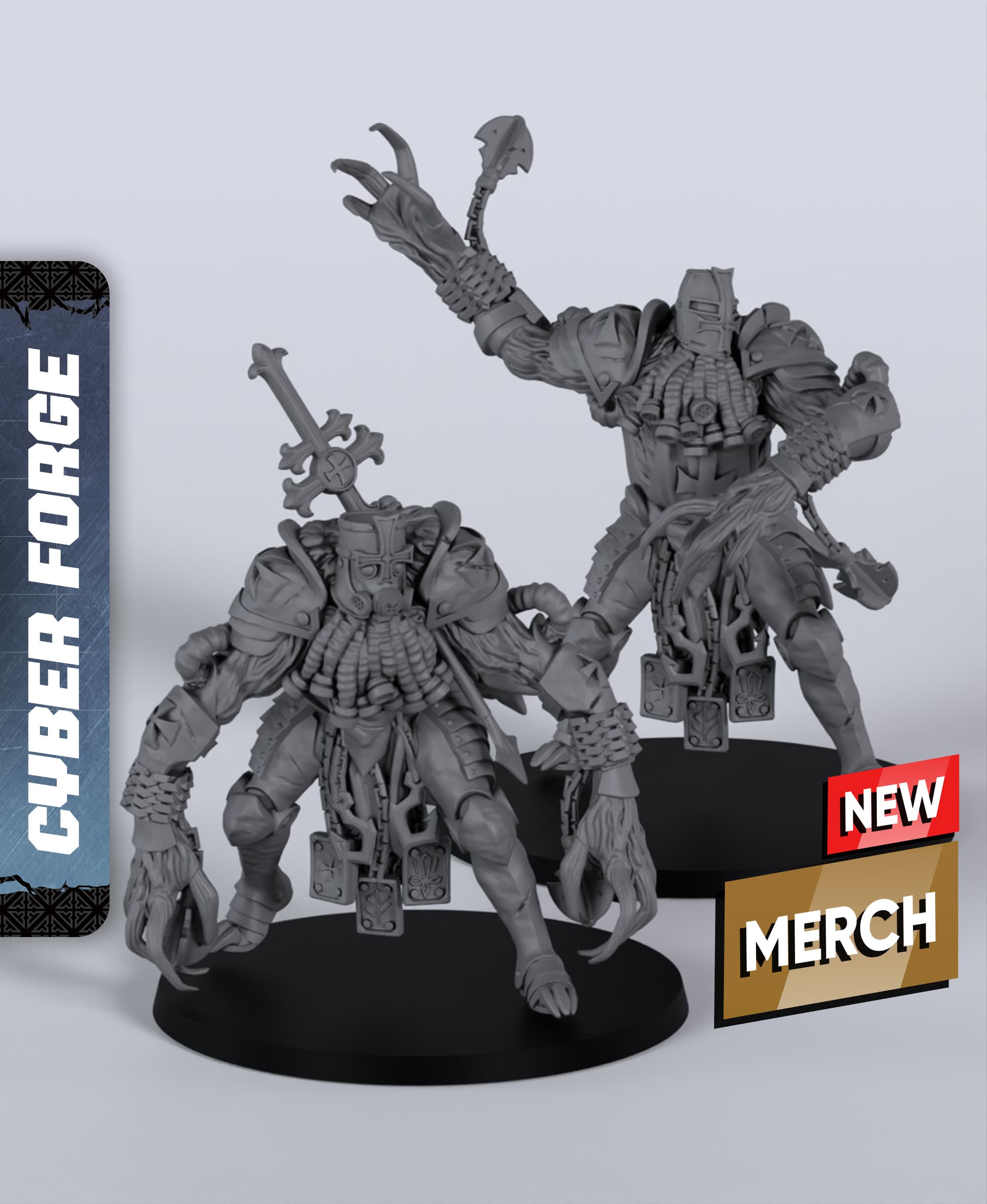 Beasters - With Free Cyberpunk Warhammer - 40k Sci-Fi Gift Ideas for RPG and Wargamers 3d model