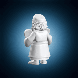 Moses Holding Stone Tablets 3d model
