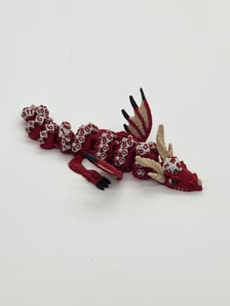 Pre-painted Dice Dragon 3d model