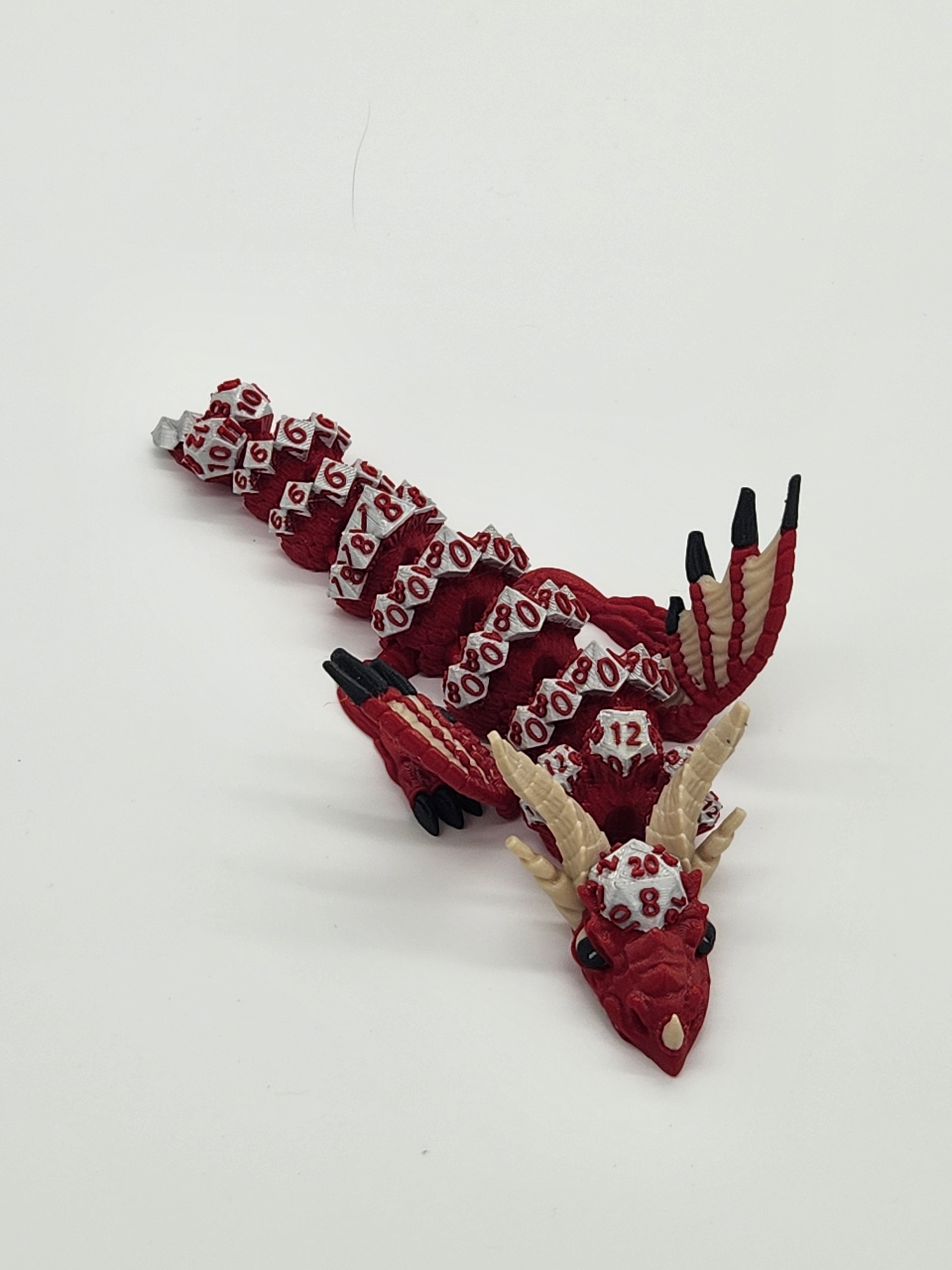 Pre-painted Dice Dragon 3d model