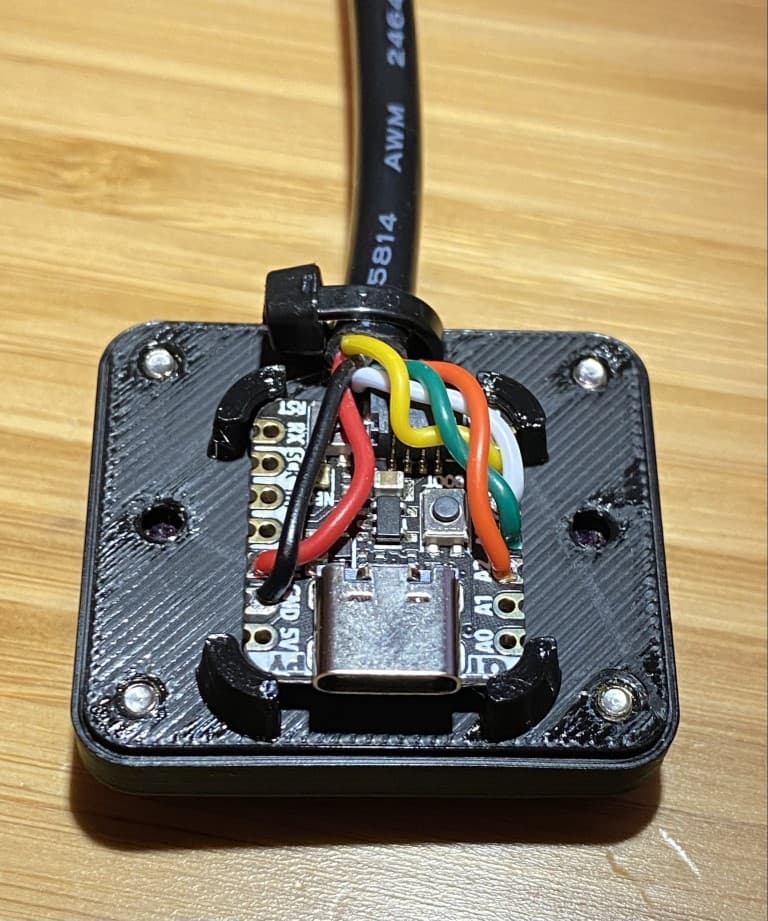 Case for Adafruit QT PY RP2040 3d model