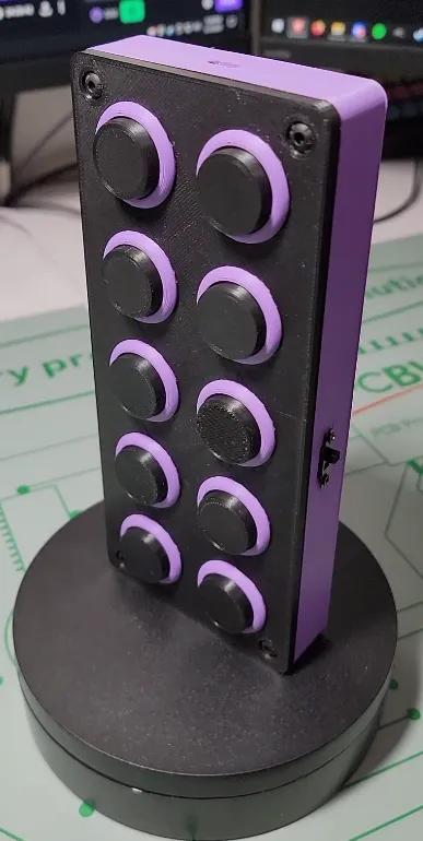 Button Box Arcade Button Macro Pad 3d model