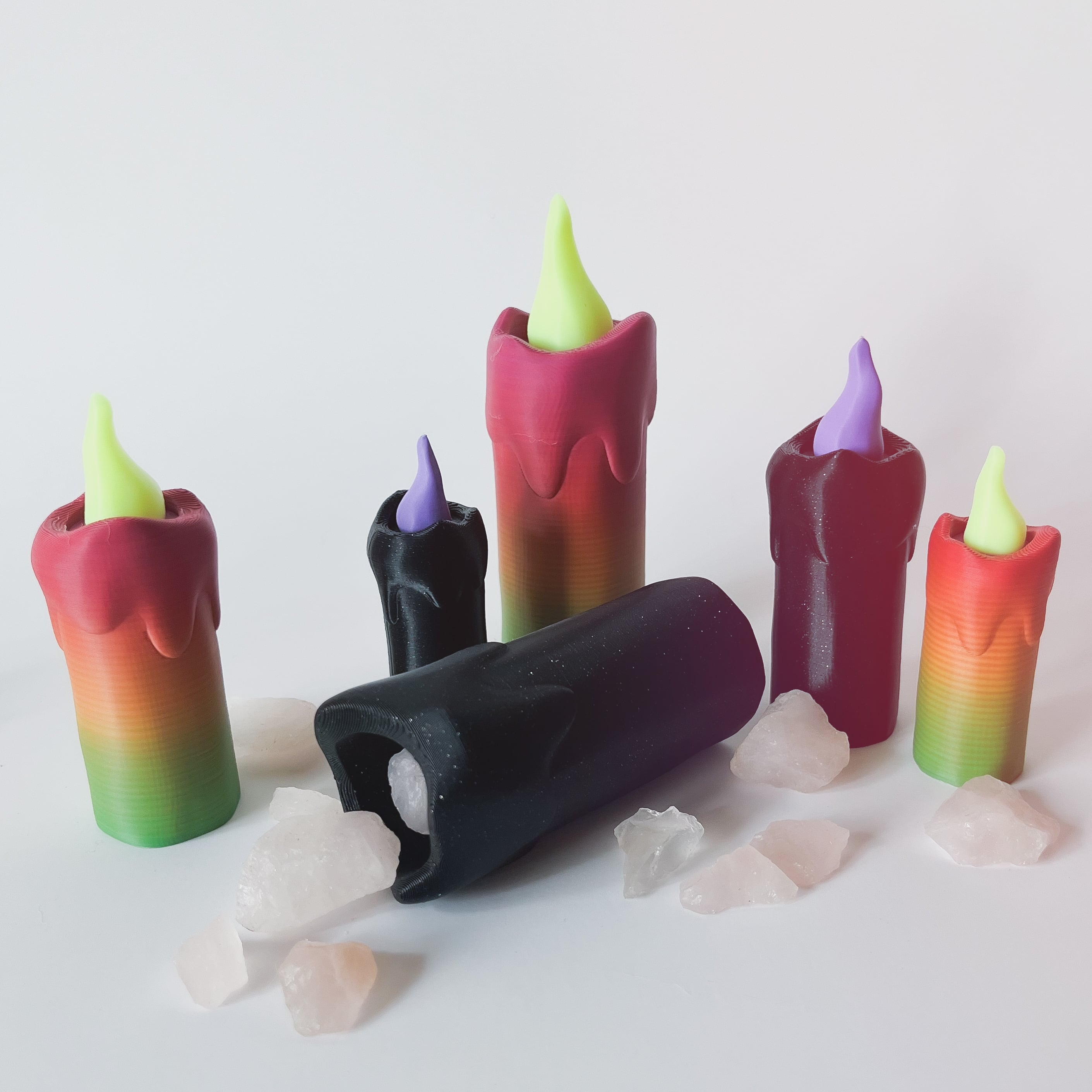 Candles 3d model