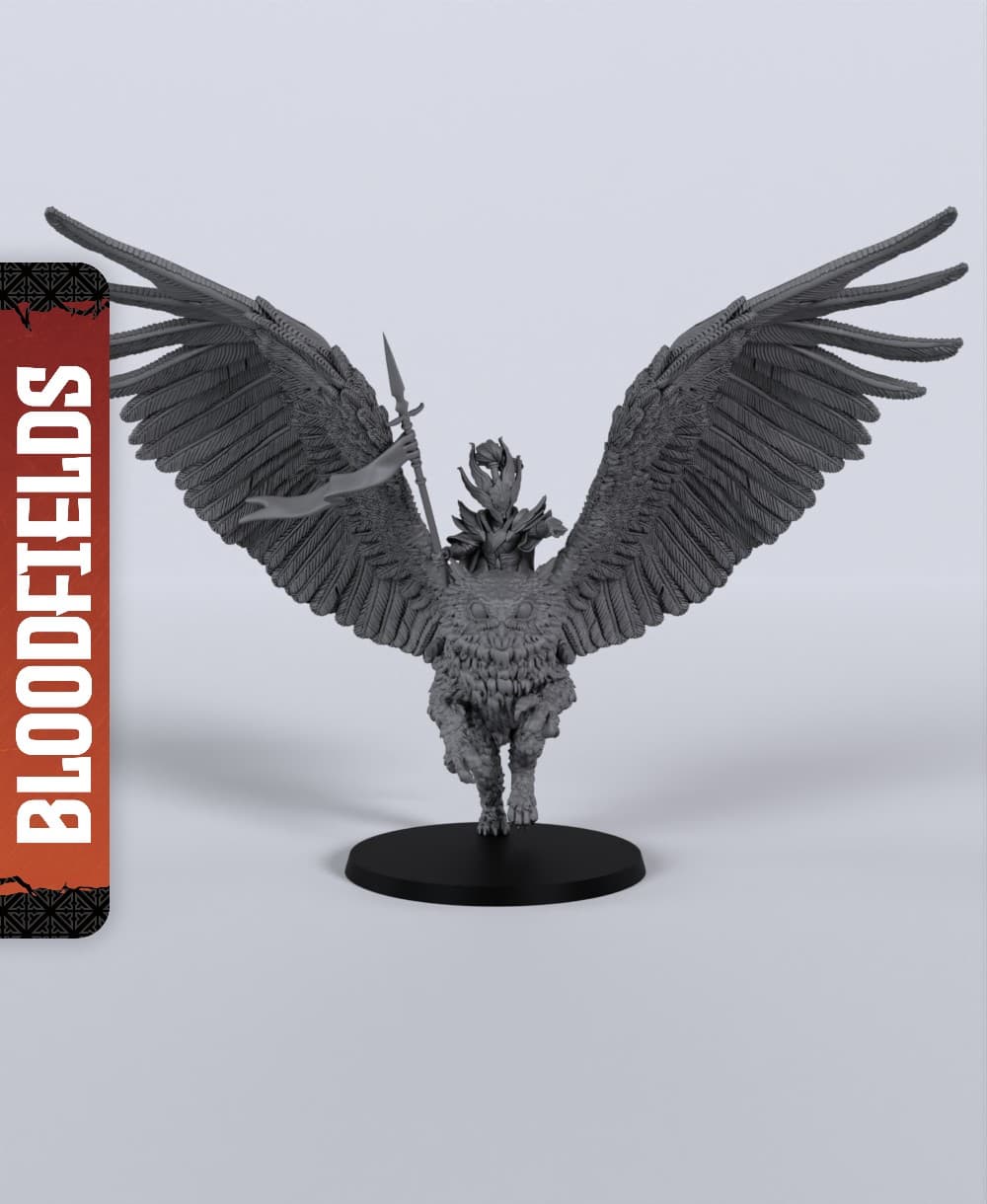 Leogwyn the Zenith - With Free Dragon - 5e DnD Inspired for RPG and Wargamers 3d model